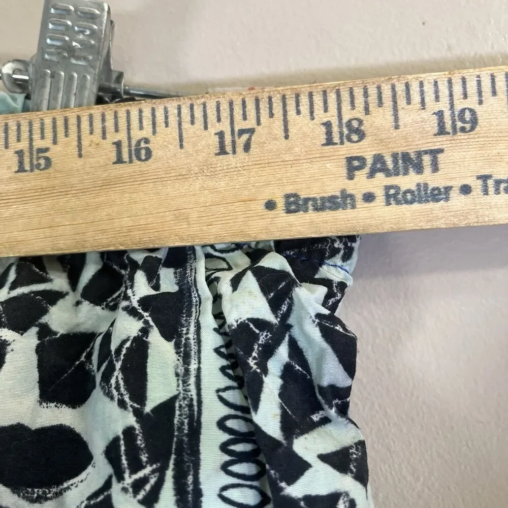 Vtg Speedo Men's Size Large Swim Shorts Blue Aztec Geometric Beach